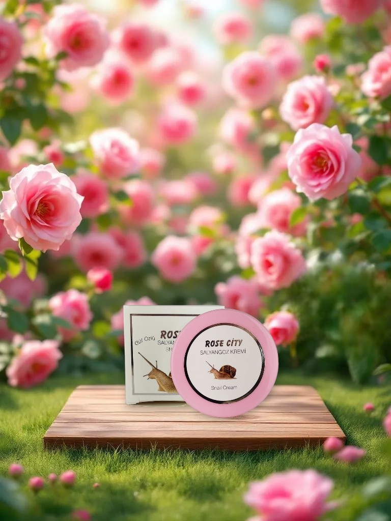 Rosecity Gül Özlü Salyangoz Kremi 60 Ml - Görsel 2