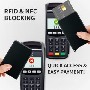 Otomatik Mekanizmalı Alüminyum Kartlık RFID Korumalı - Görsel 6